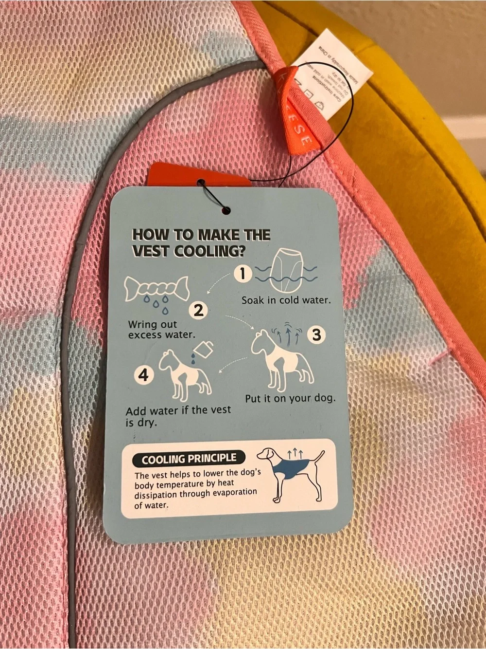KYEESE Cooling Vest- protect pets from overheating